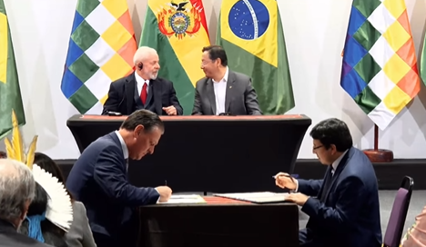 Na Bolívia, Fávaro firma atos para aumentar a oferta de fertilizante na agropecuária brasileira