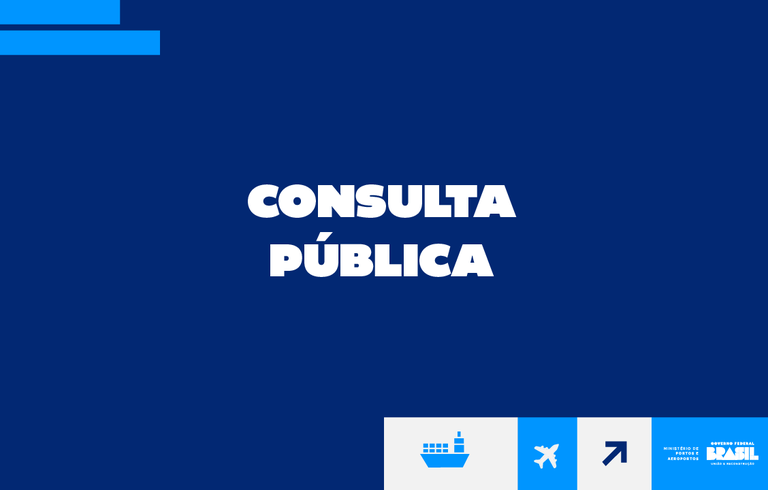 Aberta consulta pública para indicação de projetos prioritários para os modais de transportes