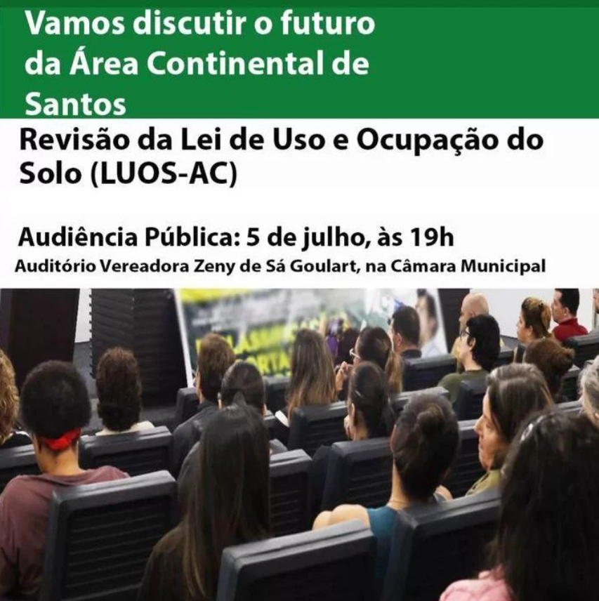 Saiba o que é a Lei de Uso e Ocupação do Solo, em revisão para a Área Continental