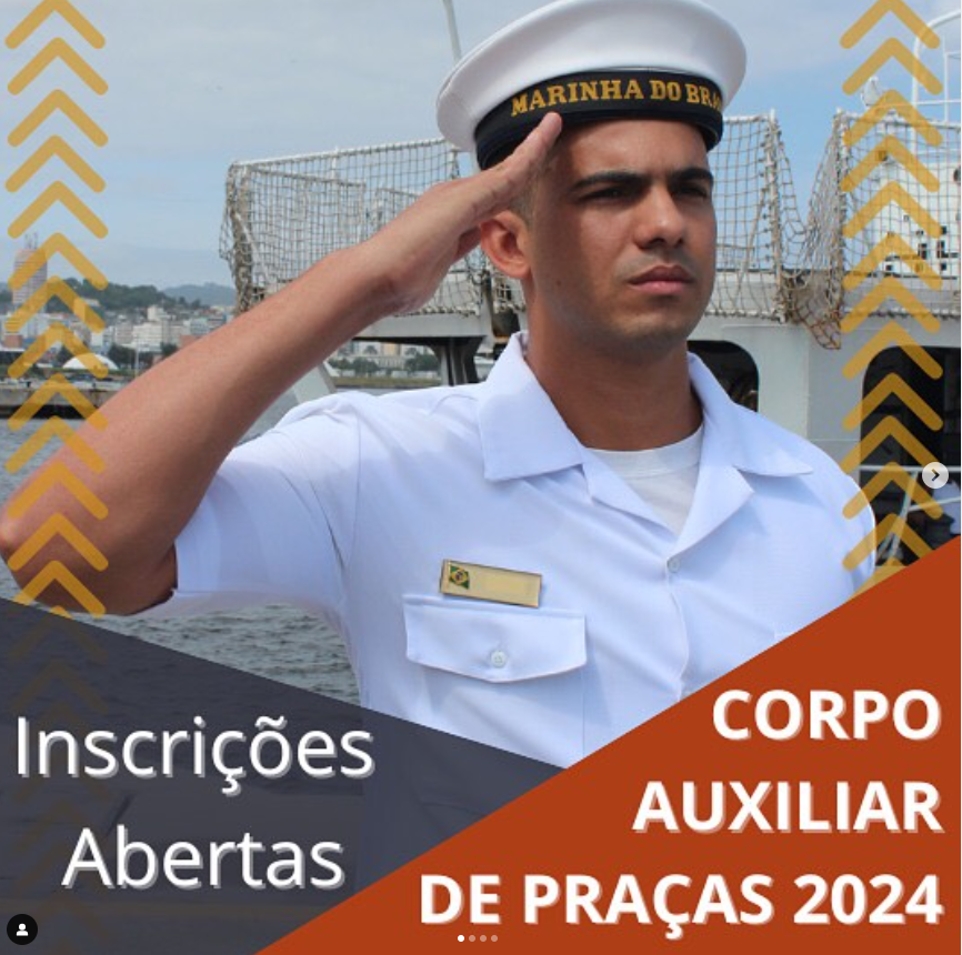 Marinha abre inscrições para concurso com 200 vagas