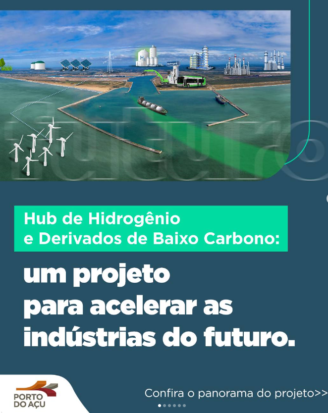 Porto do Açu Operações recebe certificação internacional por uso de energia 100% renovável