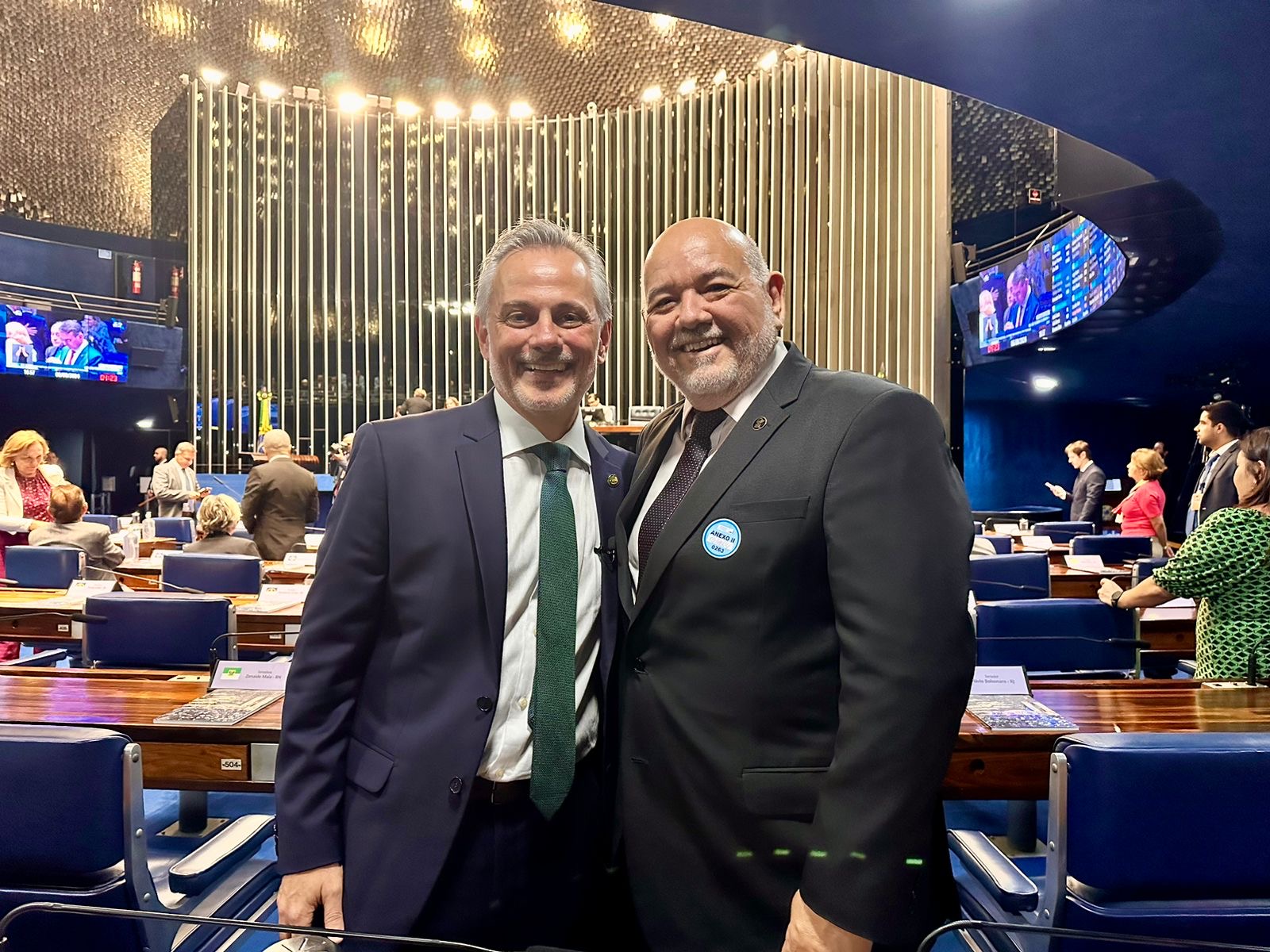 IBL prestigia posse do senador Beto Martins