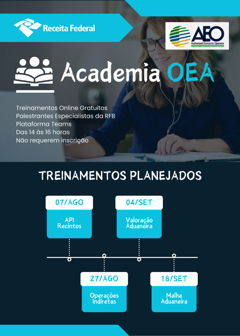 Receita Federal lança a Academia OEA