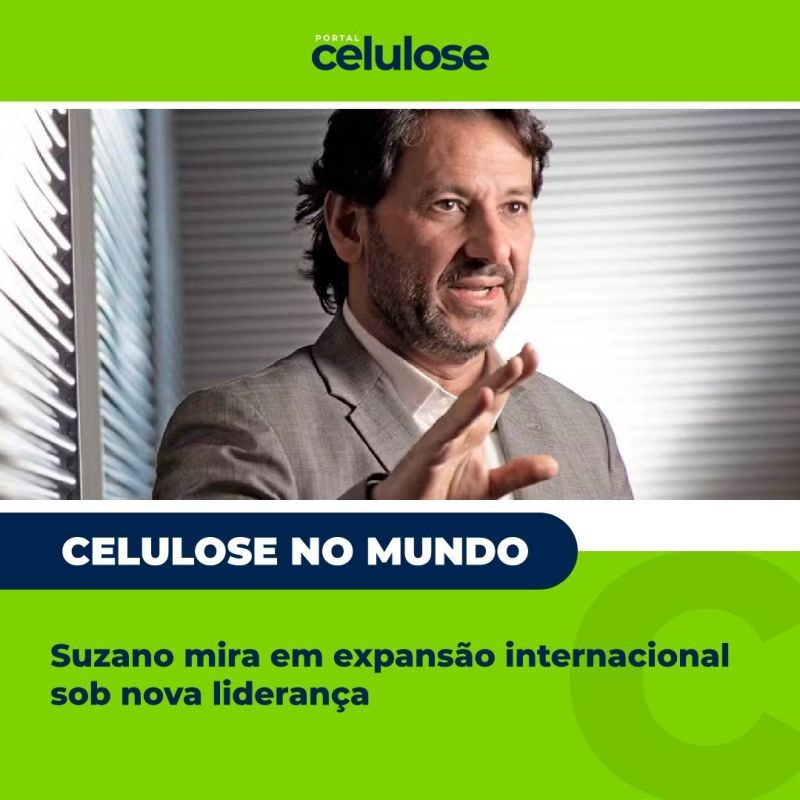 Suzano mira em expansão internacional sob nova liderança