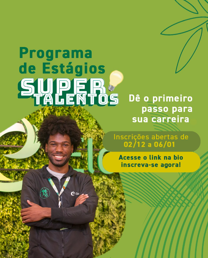 Eldorado Brasil abre inscrições para o programa de estágio Super Talentos 2025