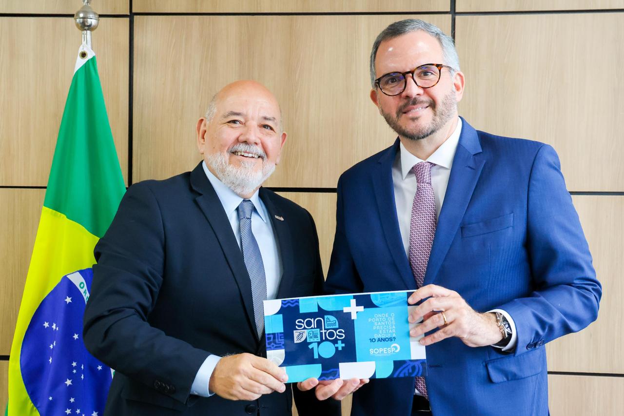 SOPESP apresenta Estudo Santos 10+ ao Ministro de Portos